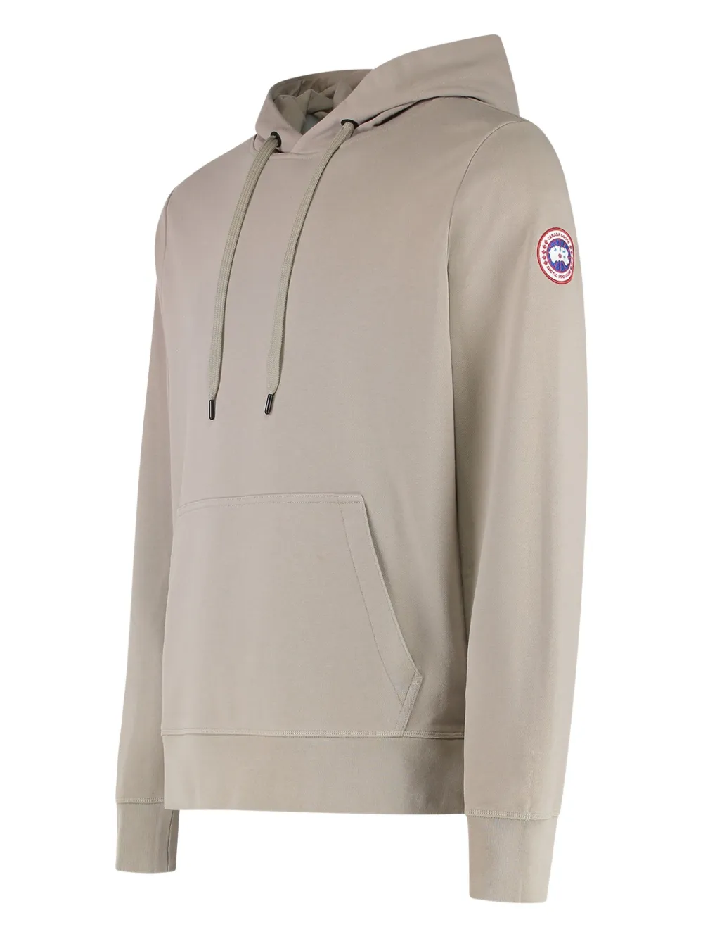 Canada Goose Huron hoodie met logopatch Beige