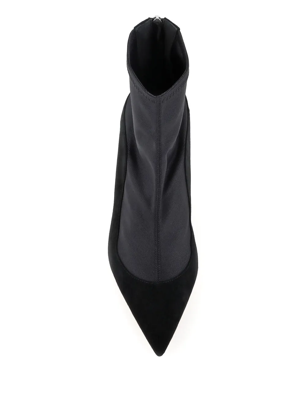 Malone Souliers 70mm suede pointed-toe boots Black