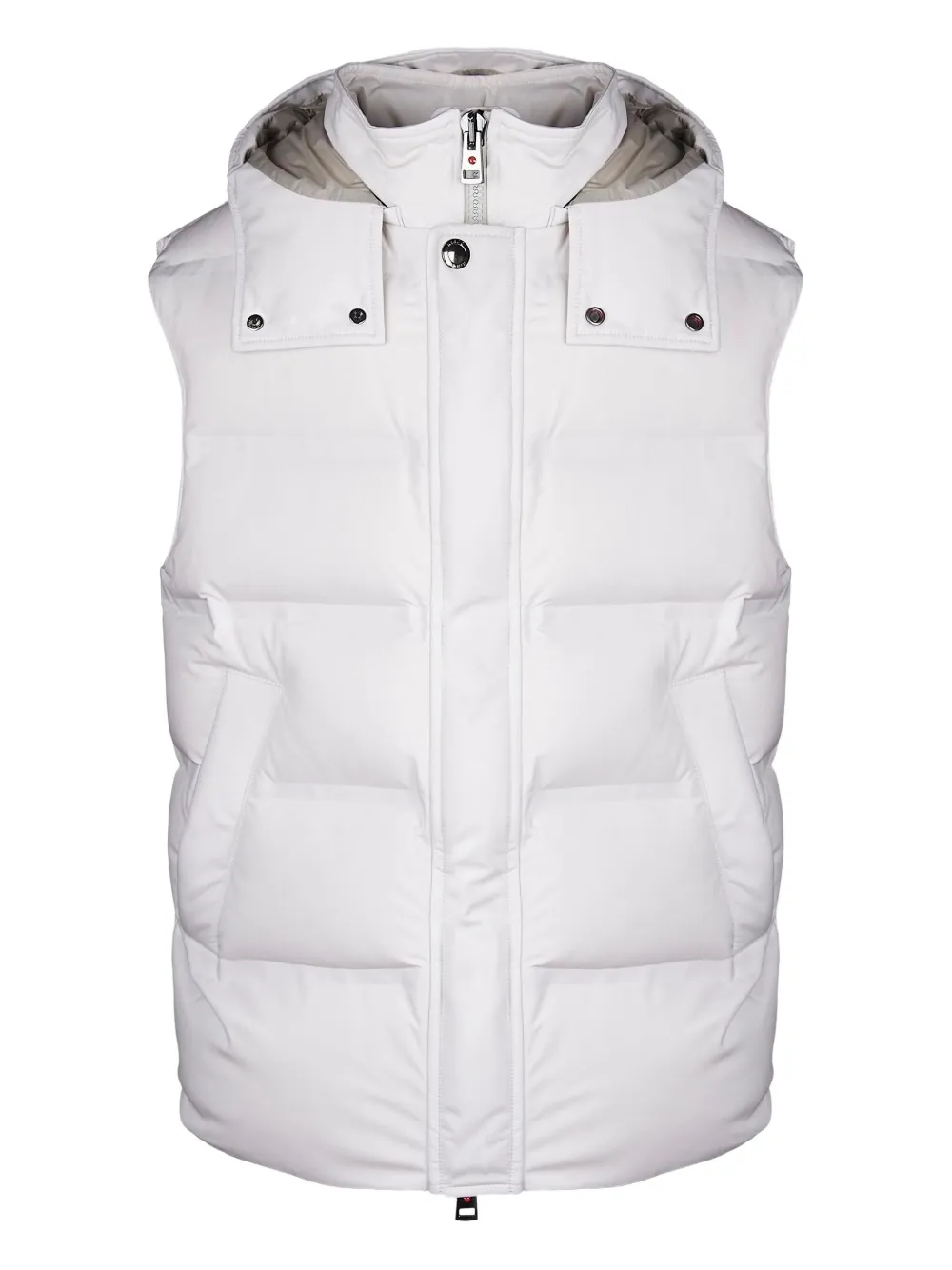 Kired chaleco capitonado con capucha | blanco | Image 1