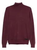 John Richmond roll-neck sweater - Red