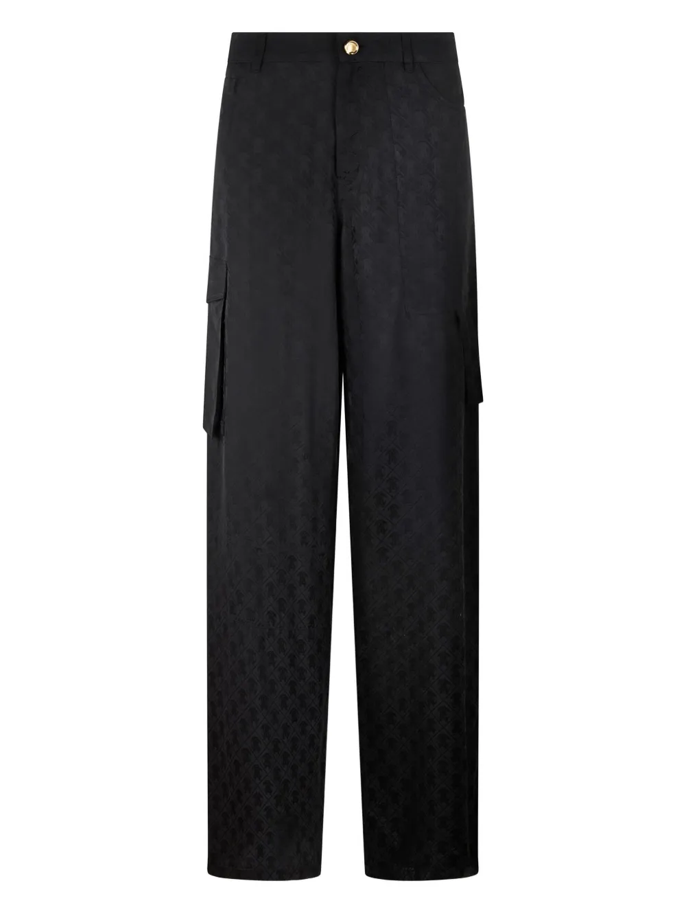 Roberto Cavalli monogram trousers Zwart