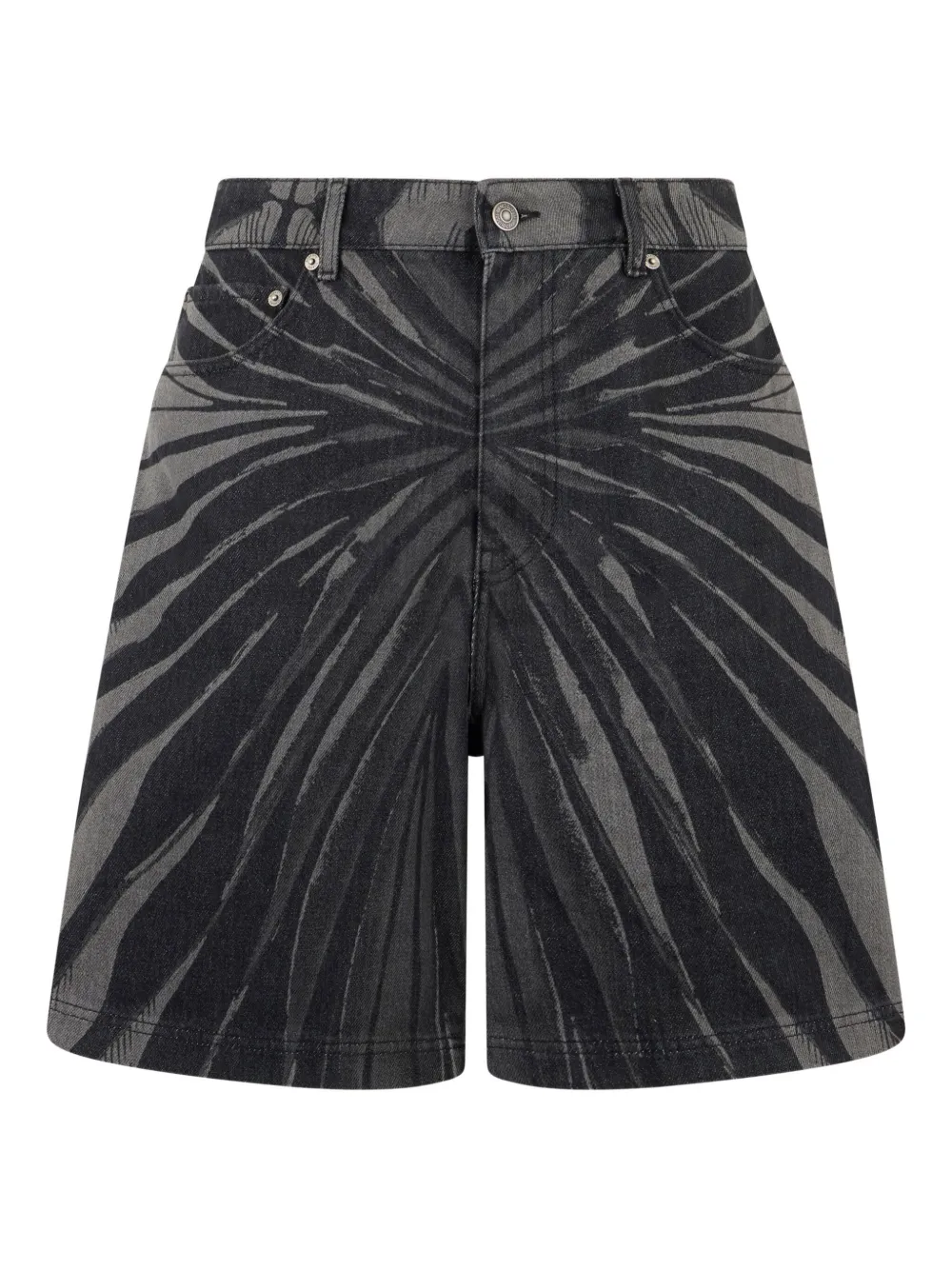 Roberto Cavalli denim shorts Zwart
