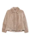 Manzoni 24 shearling jacket - Neutrals
