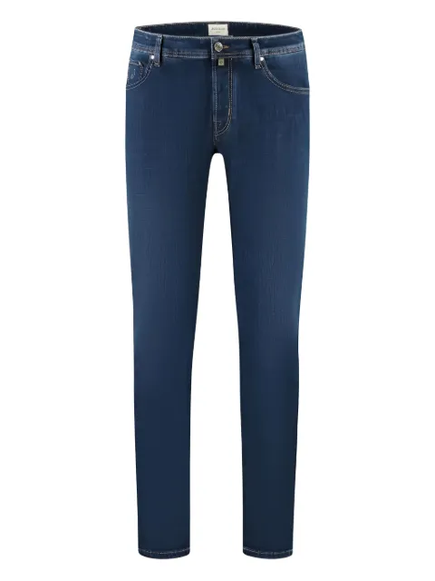 Jacob Cohën Jeans cinque tasche con applicazione logo