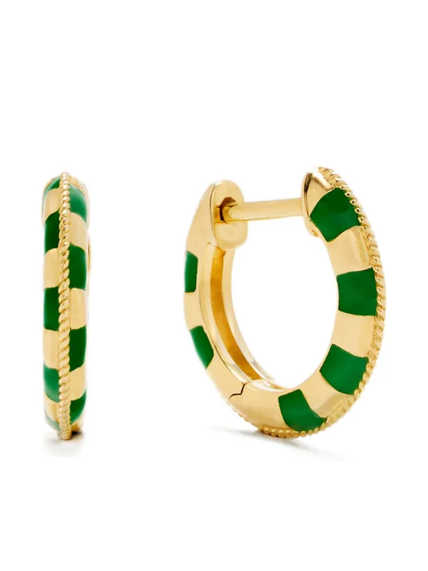 Yvonne Léon 9CT Yellow Gold Hoops Earrings