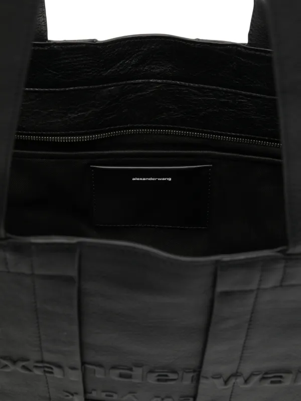 Alexander Wang レザー ハンドバッグ | ブラック | FARFETCH JP