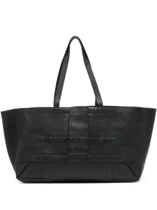 ALEXANDER WANG レザー バッグ ブラック Alexander Wang レザー ハンドバッグ | ブラック | FARFETCH JP