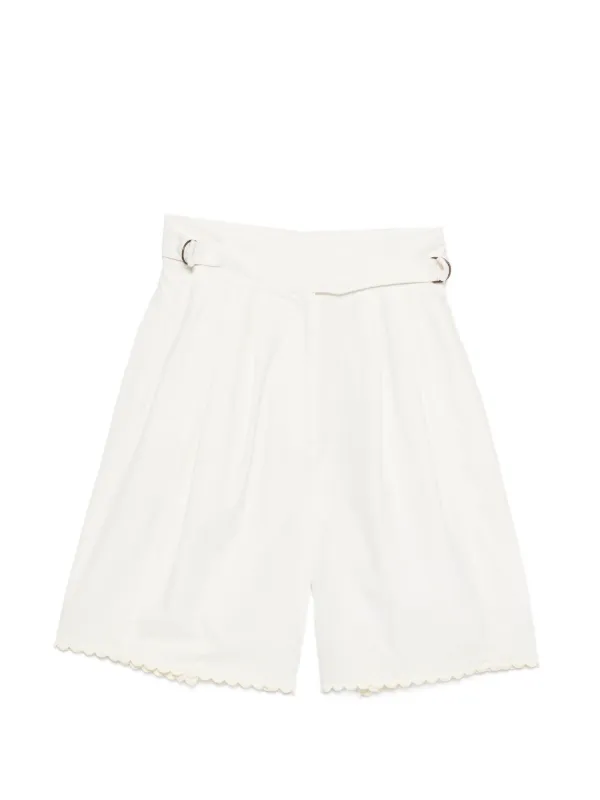 Bode Closerie Shorts in White