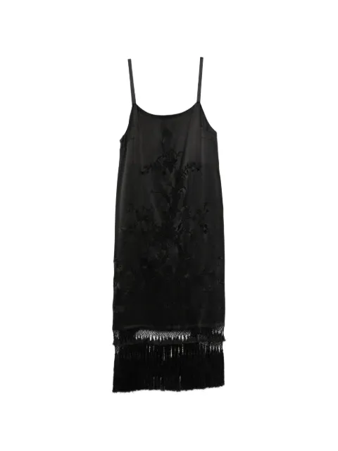 BODE fringe floral dress