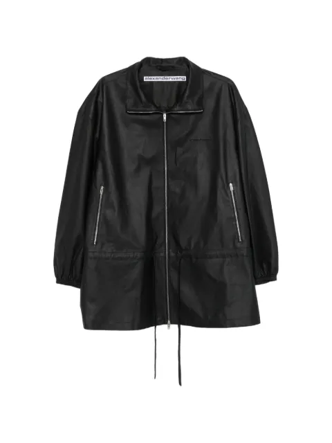 Alexander Wang parka con cuello alzado