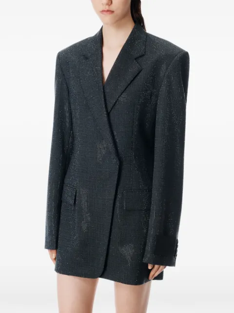 Alexander Wang embellished blazer mini dress