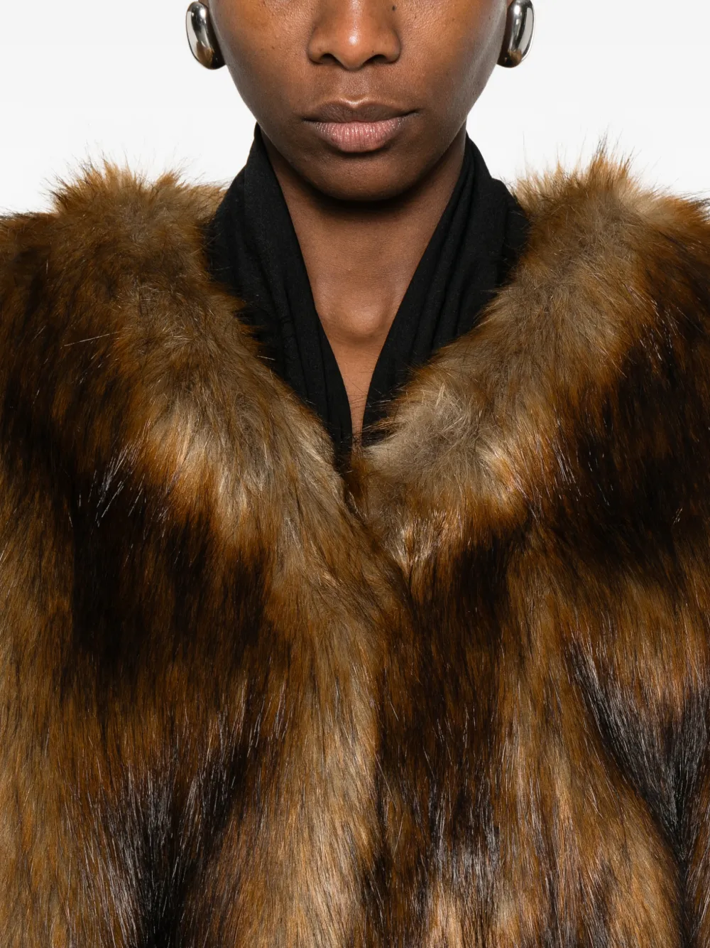 Alexander Wang Jack van imitatiebont Bruin
