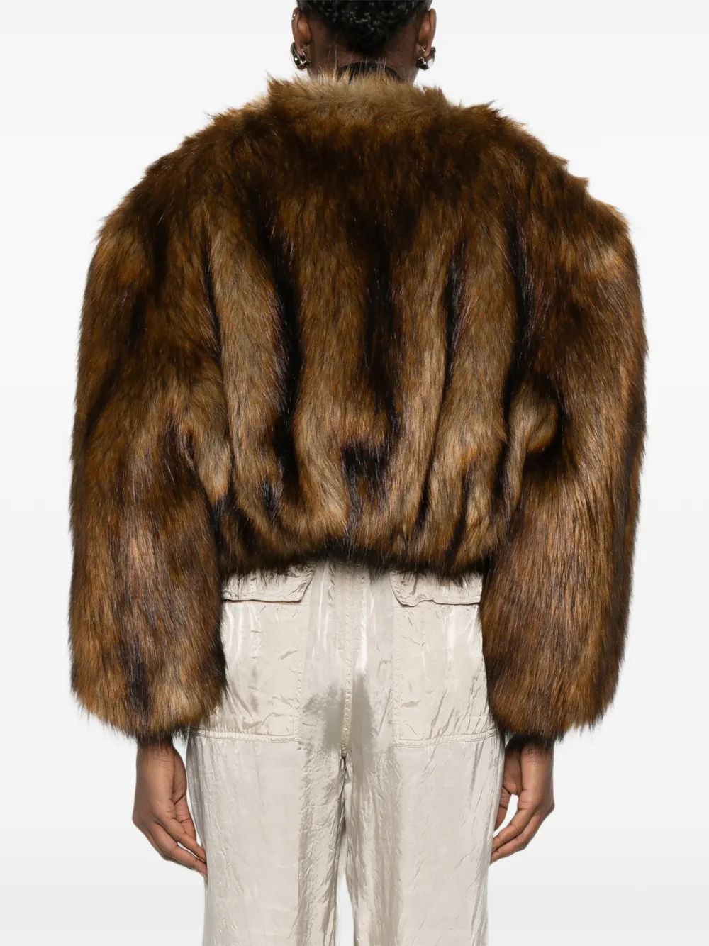 Alexander Wang Jack van imitatiebont Bruin