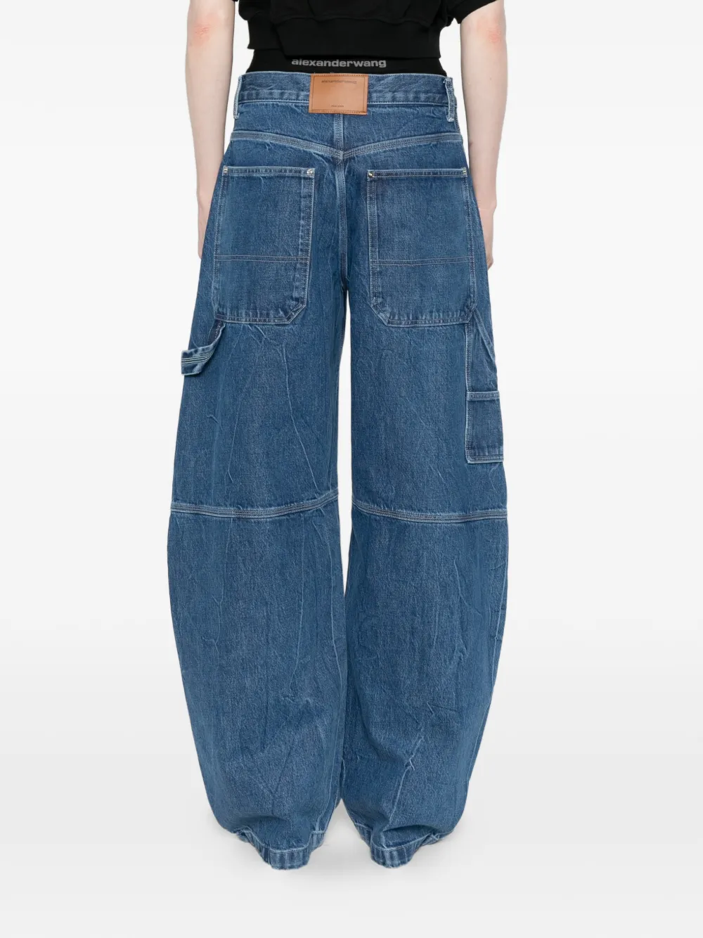 Alexander Wang ミッドライズ ジーンズ | ブルー | FARFETCH JP