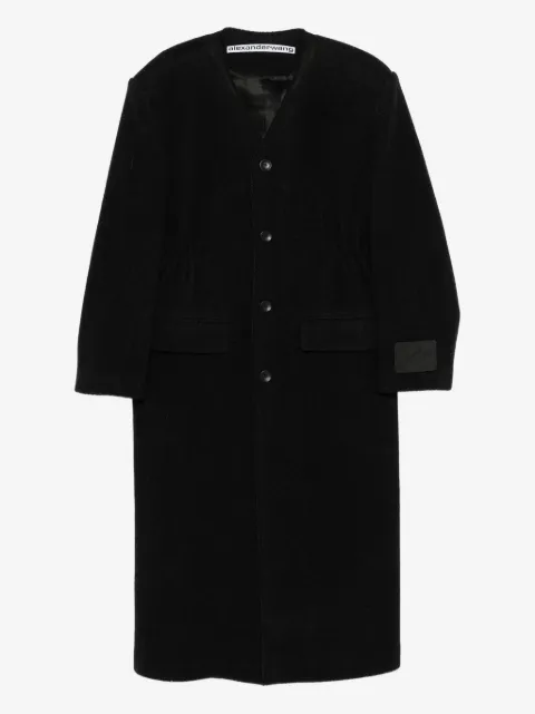 Alexander Wang collarless coat