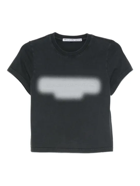 Alexander Wang embossed graphic-print T-shirt