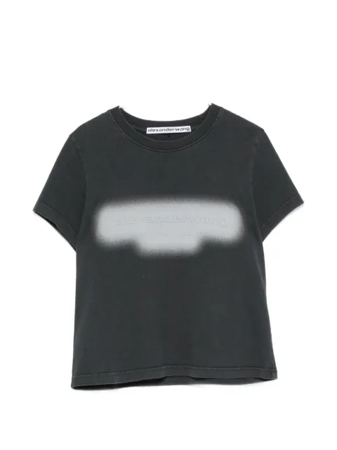 Alexander Wang embossed graphic-print T-shirt