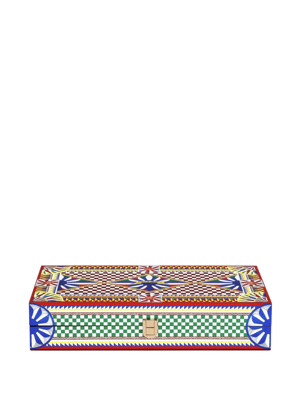 Dolce & Gabbana Printed Tombola Set (50cm X 50cm) In Multi