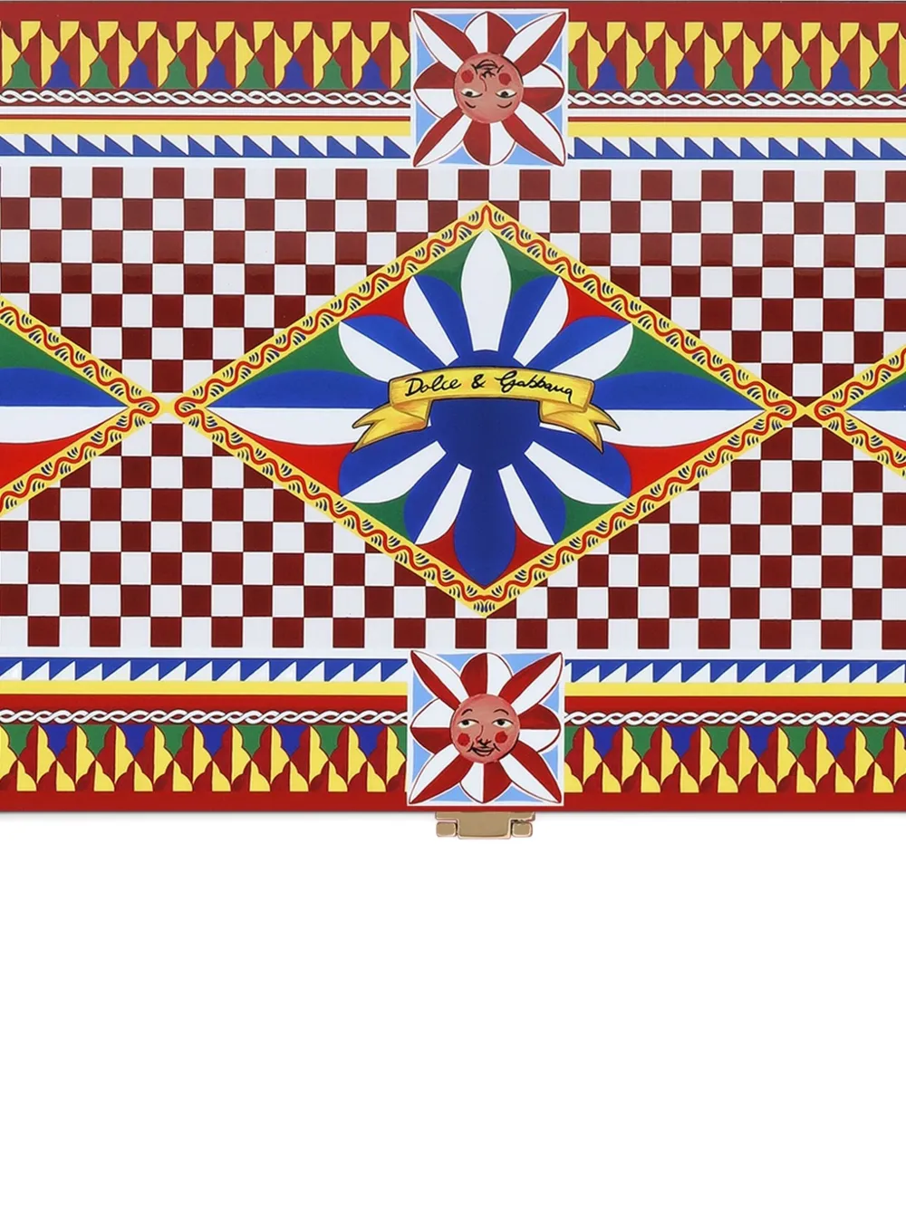 Dolce & Gabbana Printed Tombola Set (50cm X 50cm) In Multi