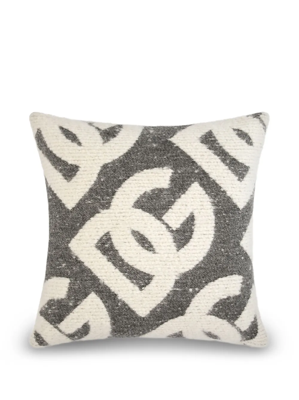 Dolce & Gabbana logo-patterned cushion | Grey | Image 1