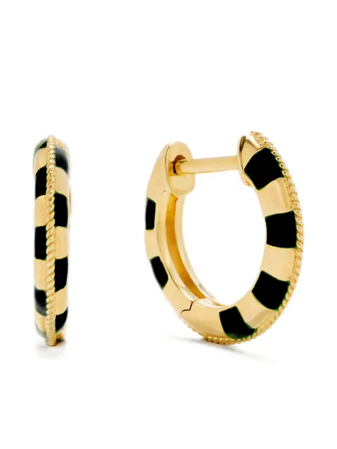 Yvonne Léon 9K yellow gold hoop earrings