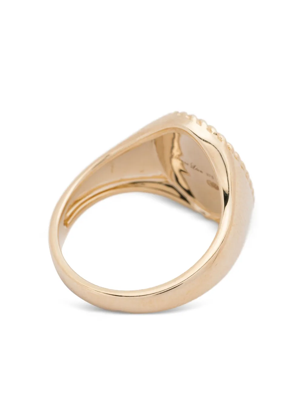 Yvonne Léon 9CT Yellow Gold Diamond Ring, view 3