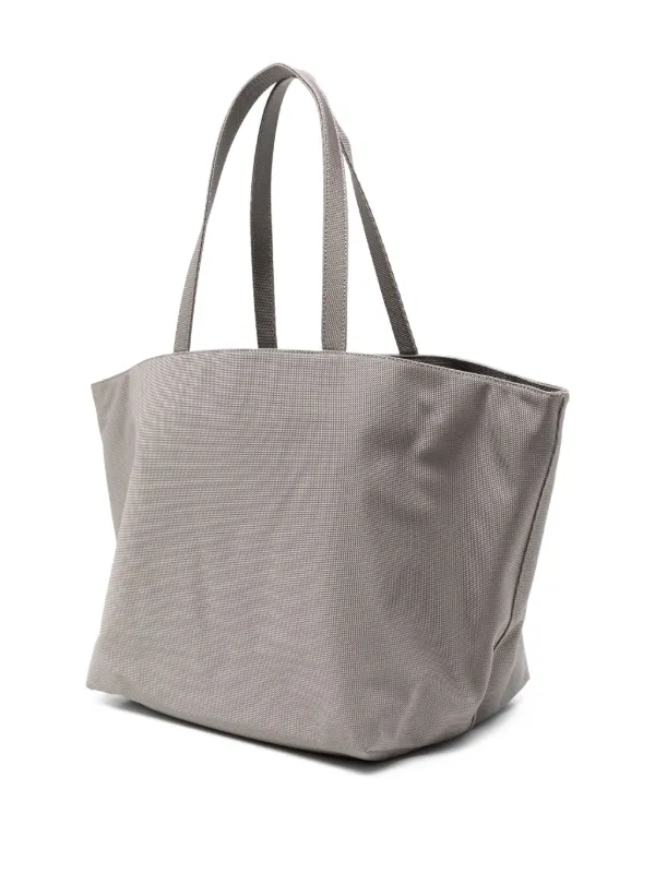 Alexander Wang Canvas Punch Large Tote | Grey | FARFETCH CA