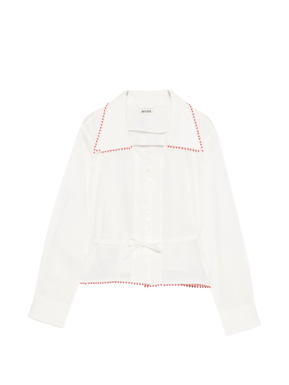 BODE Redbud shirt - Bianco