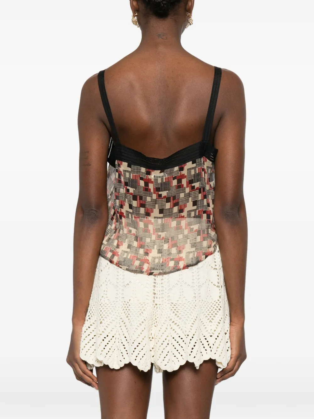 BODE Quadrille Tank in Neutrals, view 4