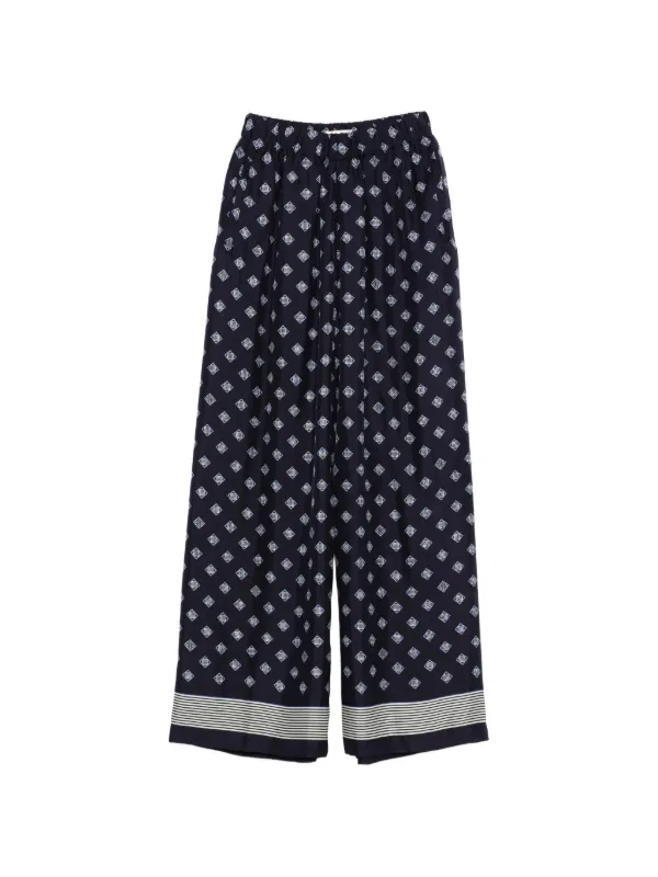 Bode Foyer Diamond Pants in Blue