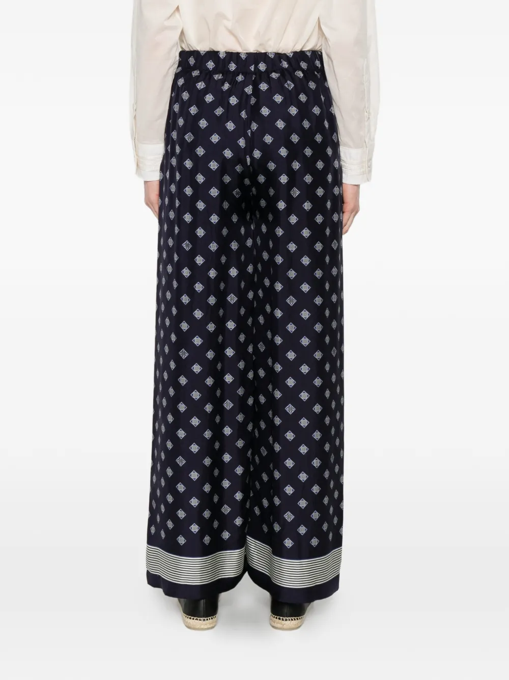 Bode Foyer Diamond Pants in Blue, view 4