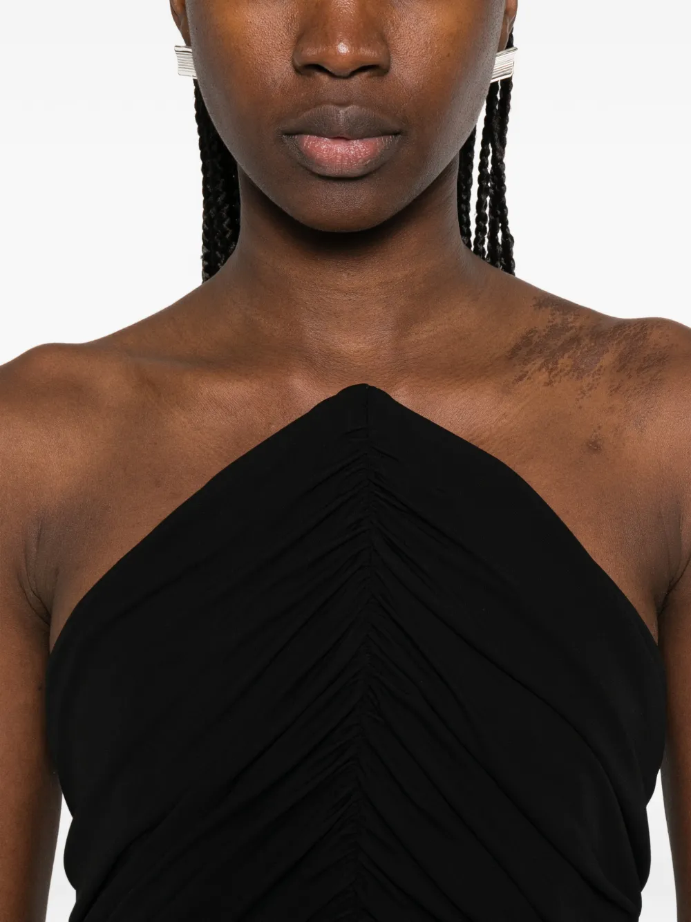 Alexander Wang Midi-jurk met structuur Zwart
