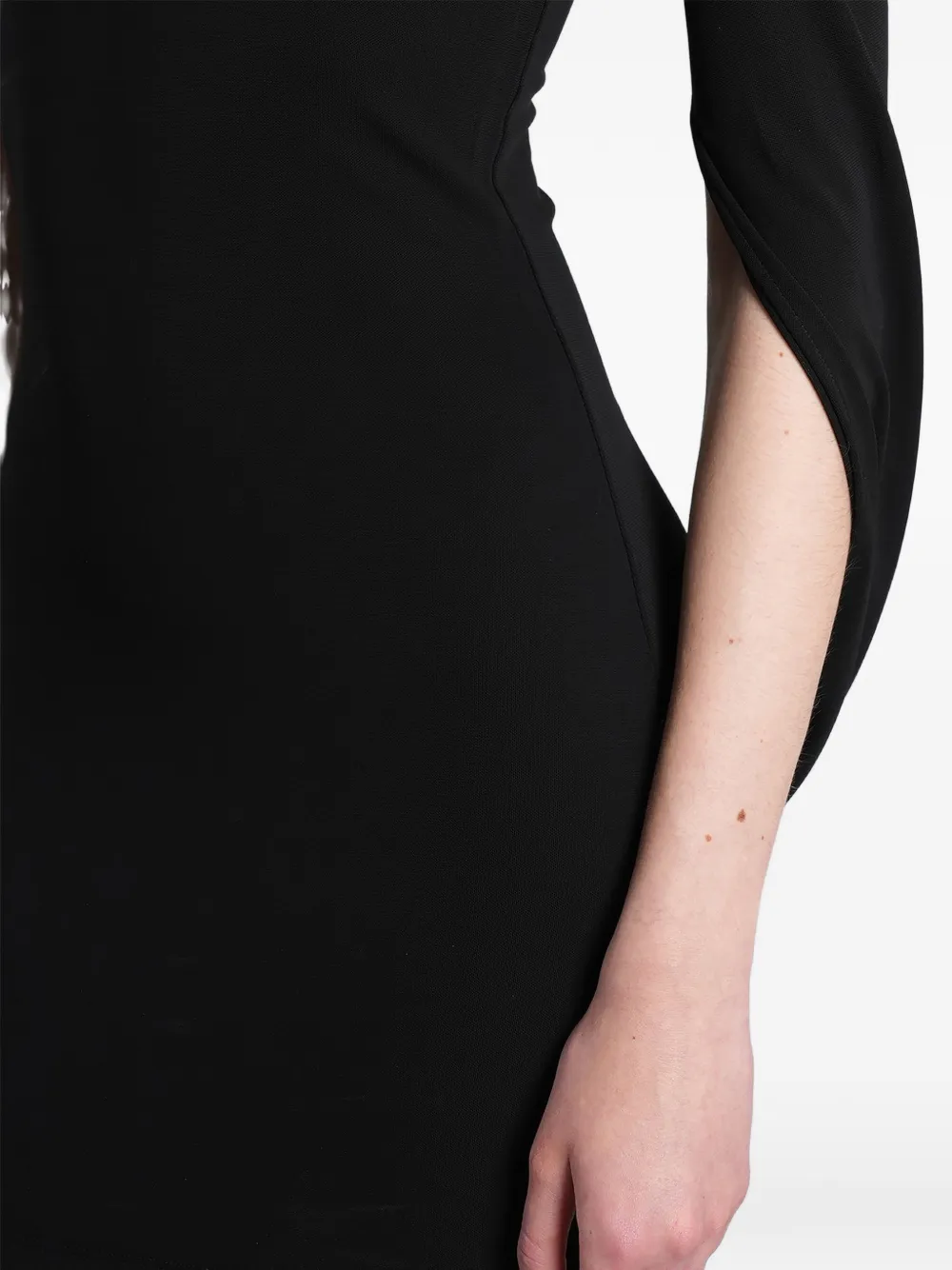 Alexander Wang Mini-jurk met hoge hals Zwart