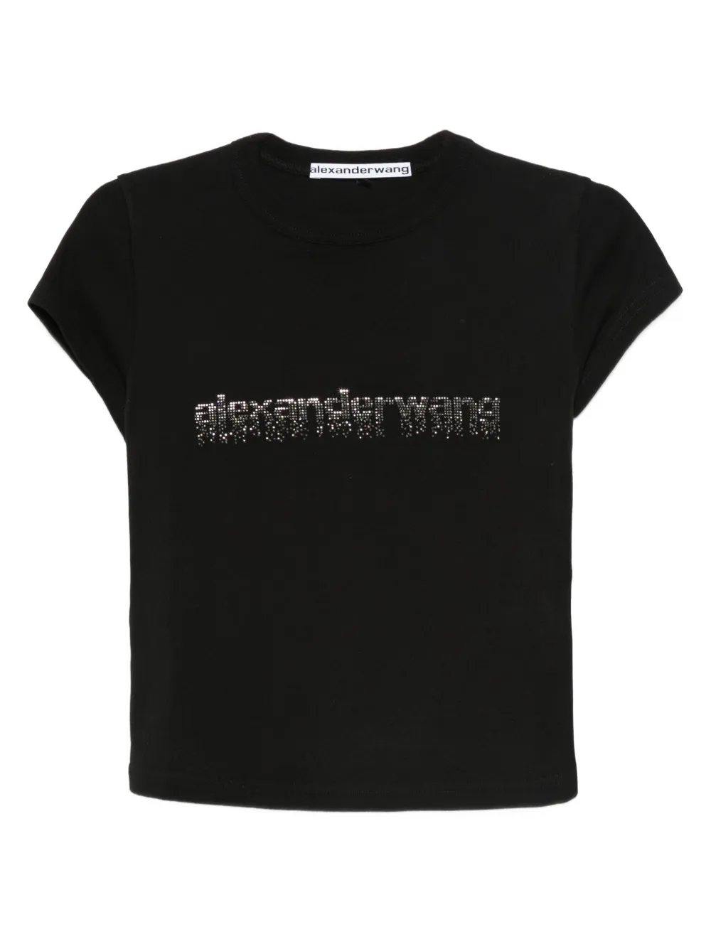 Alexander Wang playera con logo estampado | negro | Image 1