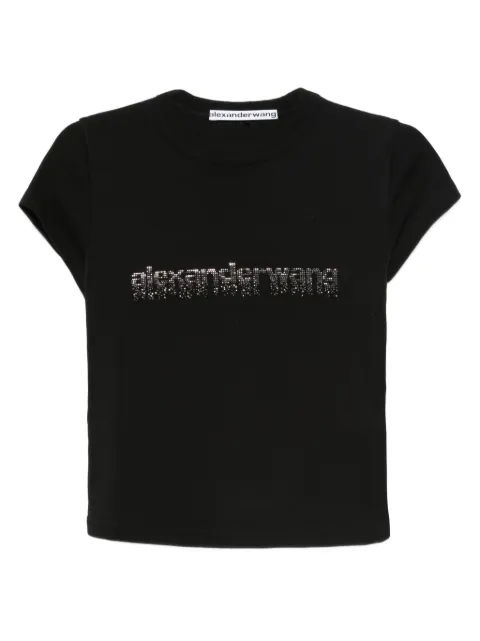 Alexander Wang playera con logo estampado