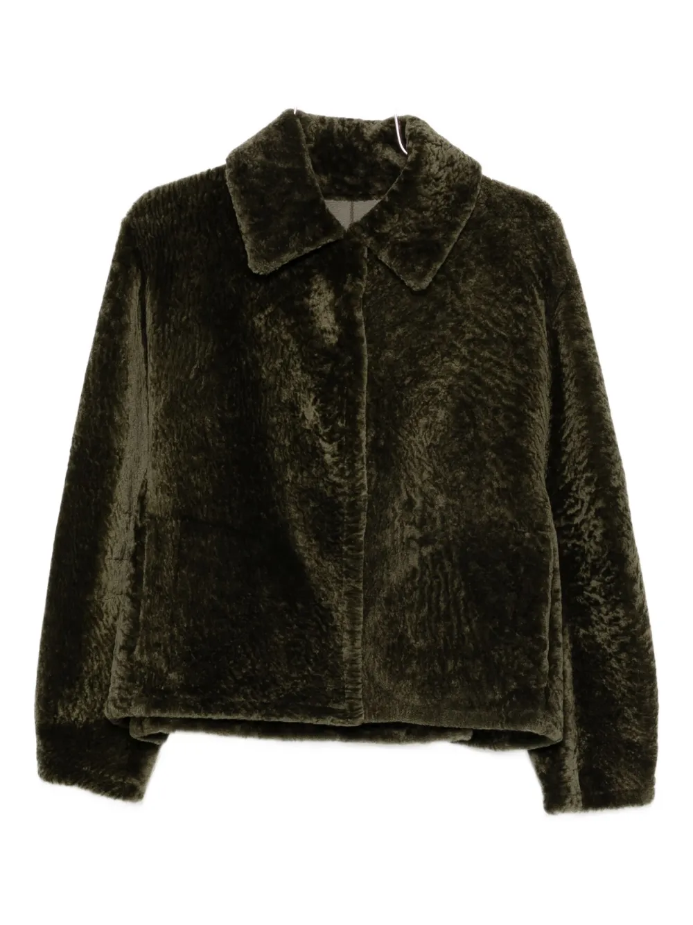 Manzoni 24 shearling jacket - Verde