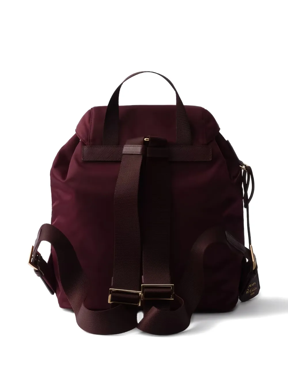 Prada Re-Edition 1978 Re-Nylon drawstring backpack Rood