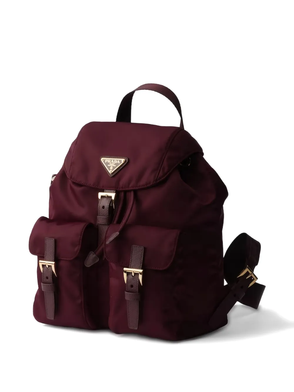 Prada Re-Edition 1978 Re-Nylon drawstring backpack Rood
