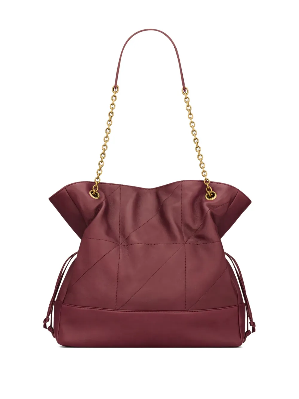 Saint Laurent Jamie Quilted Chain-strap Shoulder Bag In Red