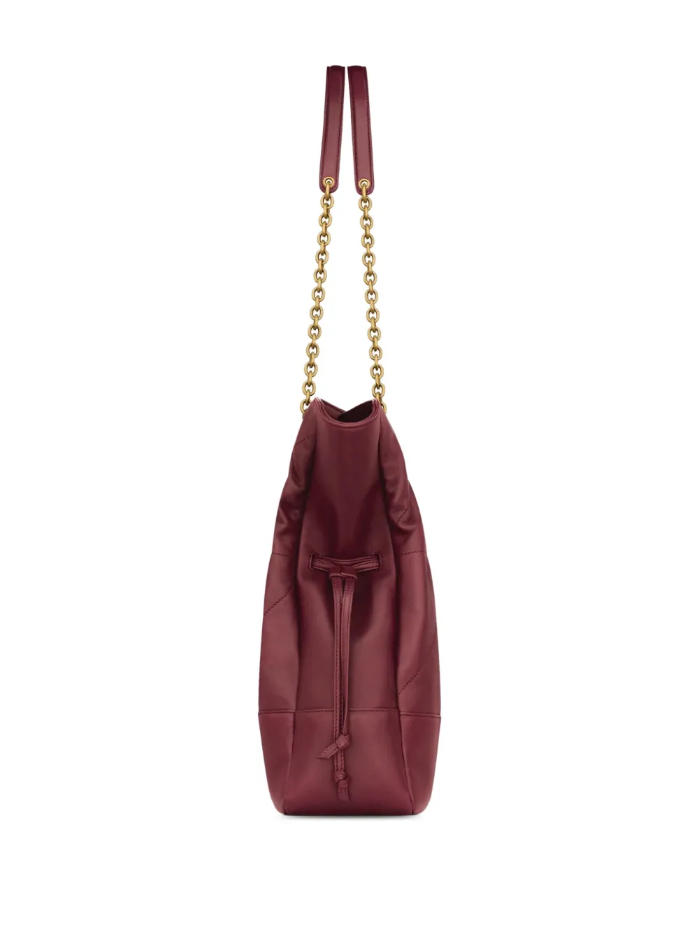 Saint Laurent Jamie Quilted Chain-strap Shoulder Bag In Red