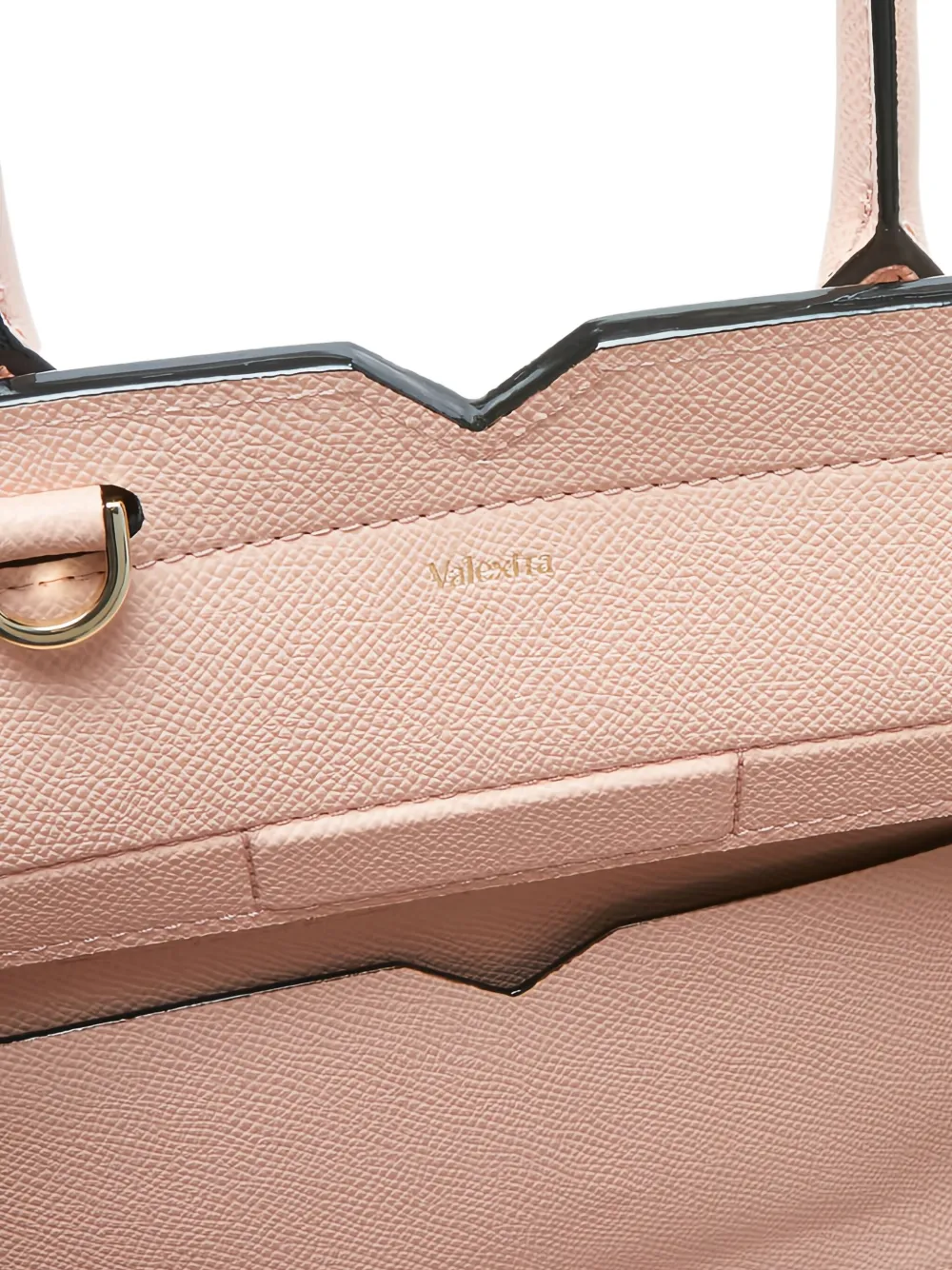 Valextra Milano kleine leren handtas Roze