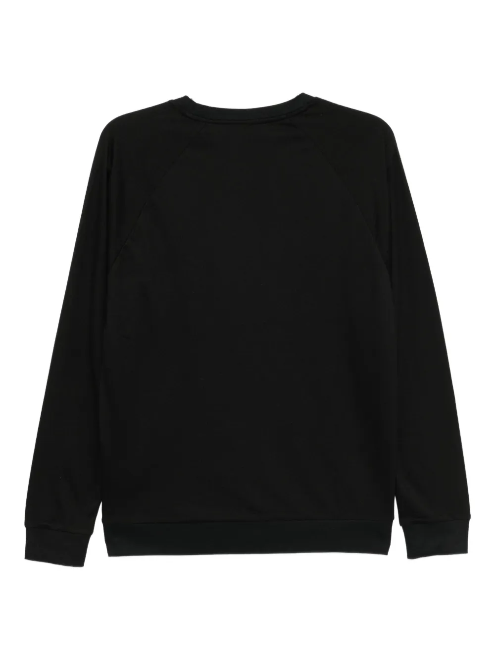Hugo Boss Logo-print Cotton Sweatshirt In Black