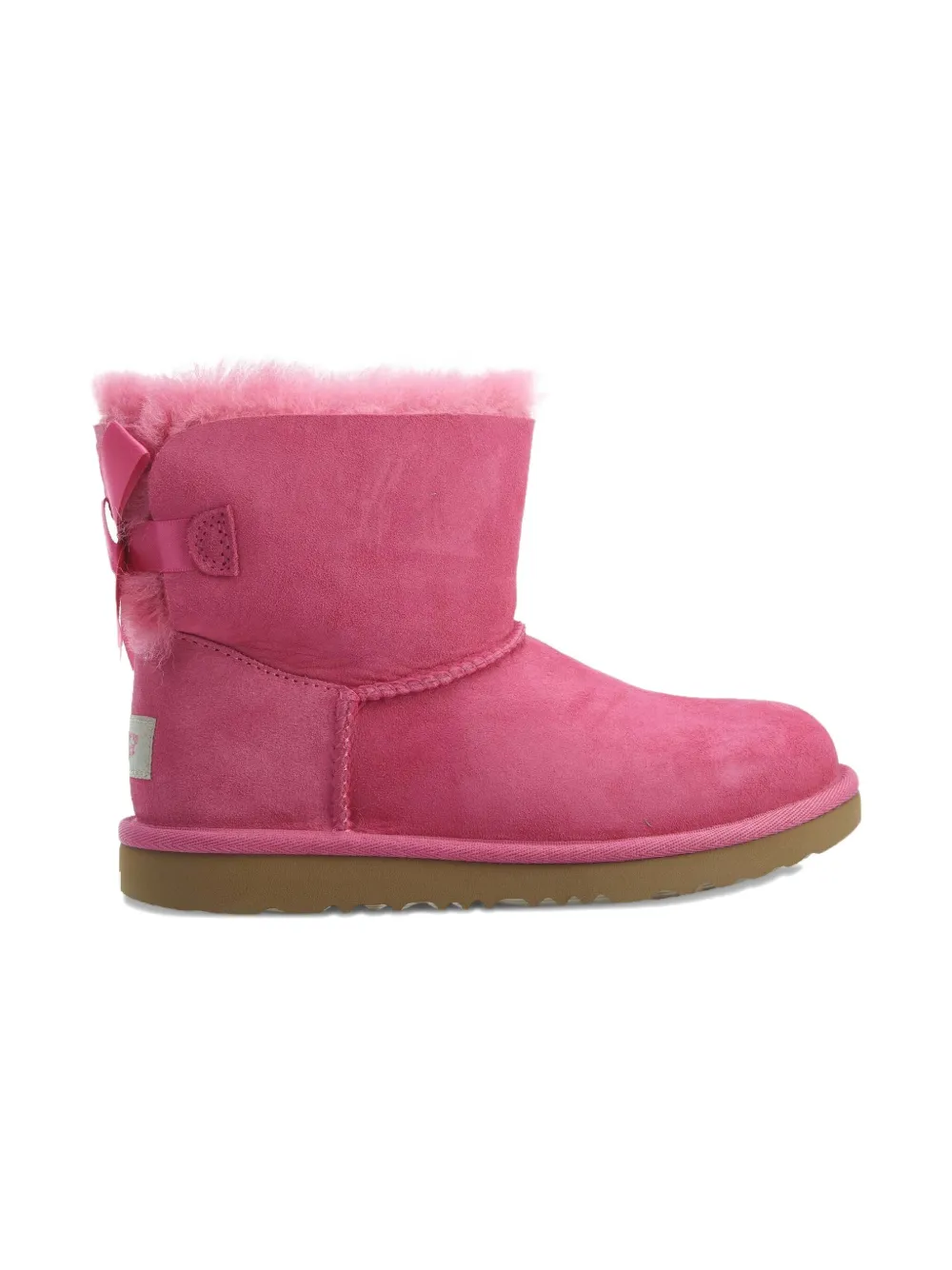 UGG Kids Mini Bailey Bow "Pink Azalea" boots