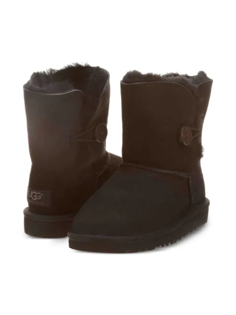 UGG Kids Bailey Button "Black boots