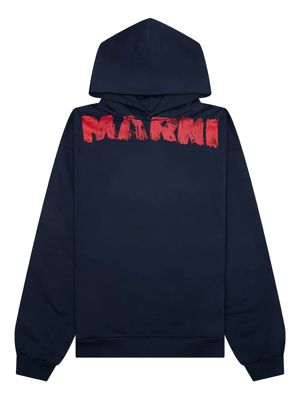 Marni Hoodie met logoprint Blauw