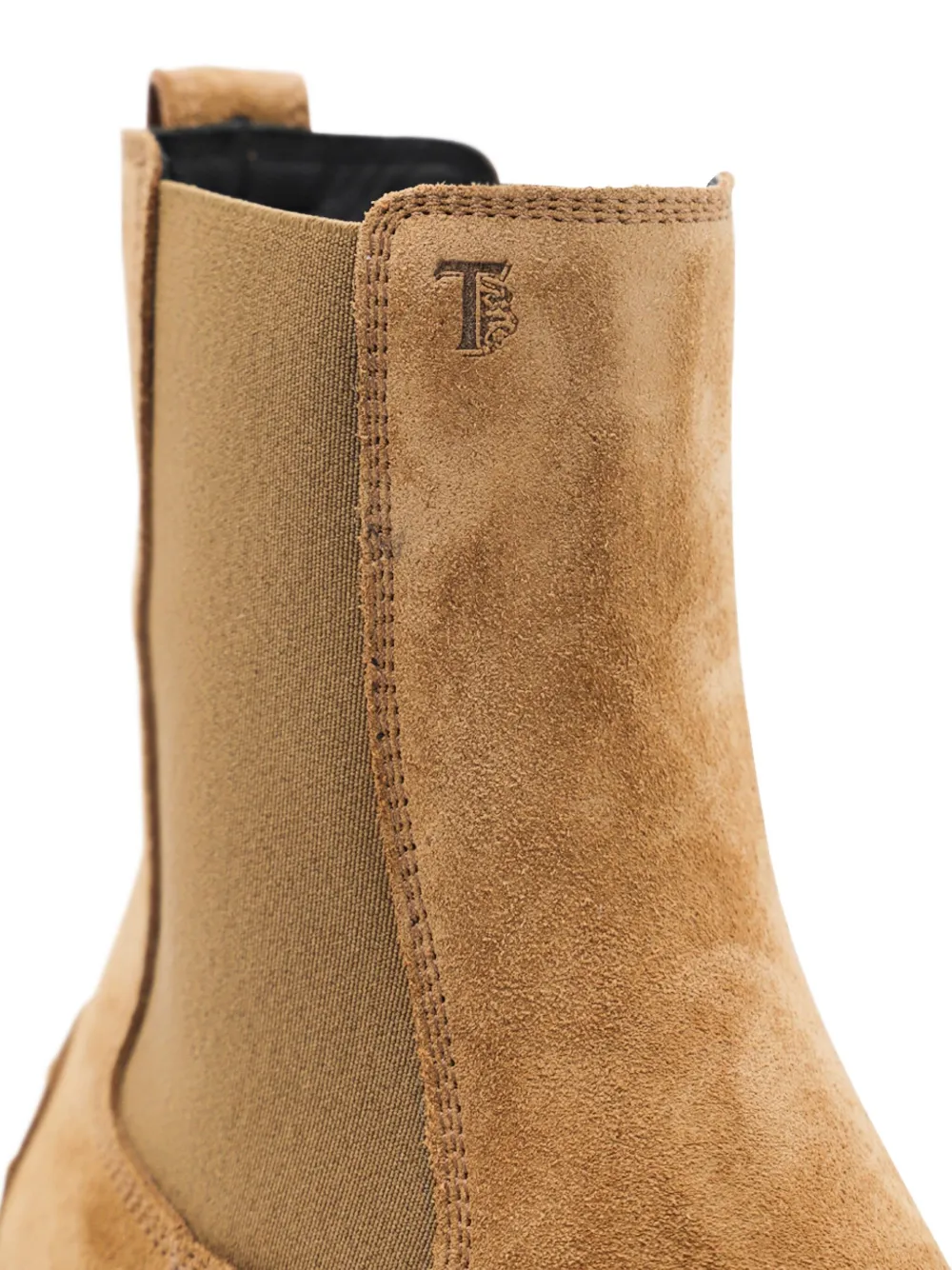 Tod's elastic-panel chelsea boots Brown