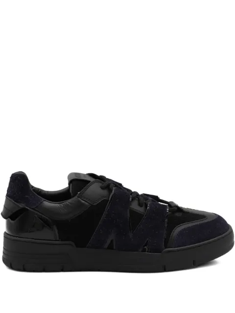 Moschino lace-up suede sneakers