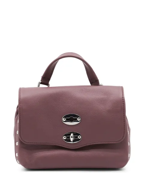 Zanellato Postina stud-embellished flap shoulder bag