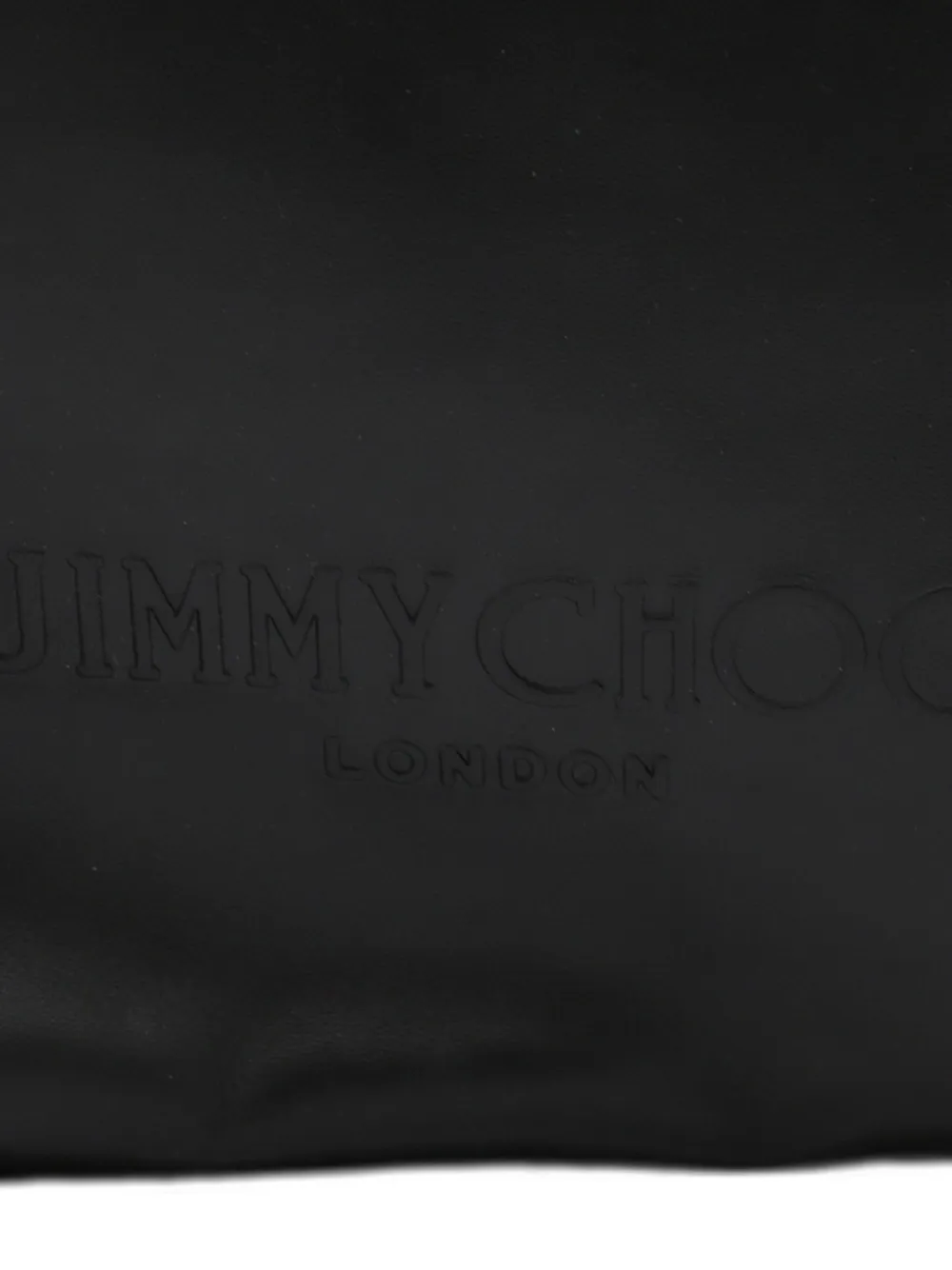 Jimmy Choo drawstring leather tote bag Zwart