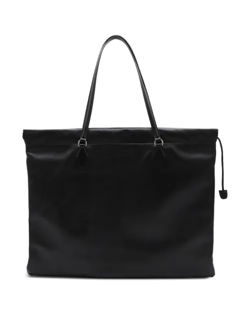 Jimmy Choo drawstring leather  tote bag